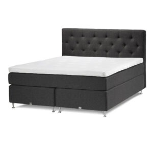 Viking Björkö Kontinentalsäng 120×210 Midnight Black