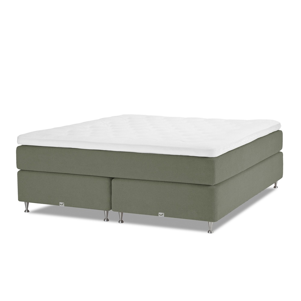 Viking Ekerö Kontinentalsäng 160×210 Grön