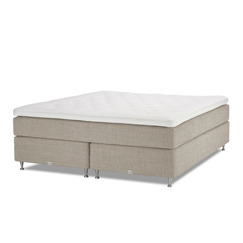 Viking Ekerö Selected Edition Kontinentalsäng 180×200 Grå