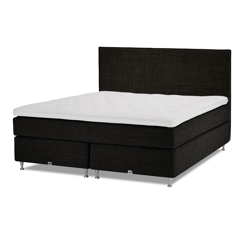 Viking Ekerö Selected Edition Kontinentalsäng 210×200 Carbon Grey