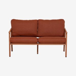 WOOOD – Cavero 2-sitsig soffa – Brun – Trädgårdssoffor – Från Homeroom