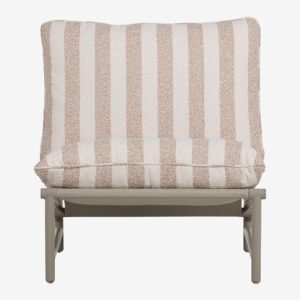 WOOOD – Elvo Lounge Chair – Beige – Utefåtöljer – Från Homeroom