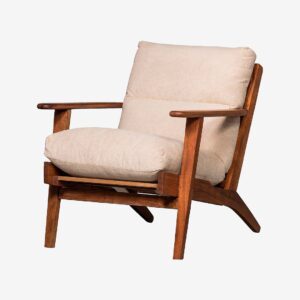 WOOOD – Fåtölj Houston – Brun – Fåtöljer – Från Homeroom