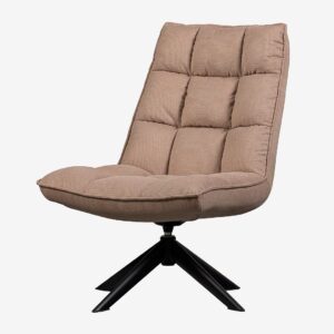 WOOOD – Fåtölj Jouke, läderimitation – Brun – Fåtöljer – Från Homeroom