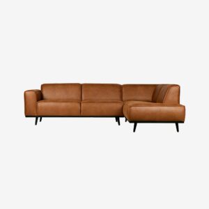 WOOOD – Hörnsoffa höger Statement – Brun – 4-sits soffor – Från Homeroom