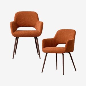 WOOOD – Jenny matstol – set om 2 – Brun – Stolar – Från Homeroom