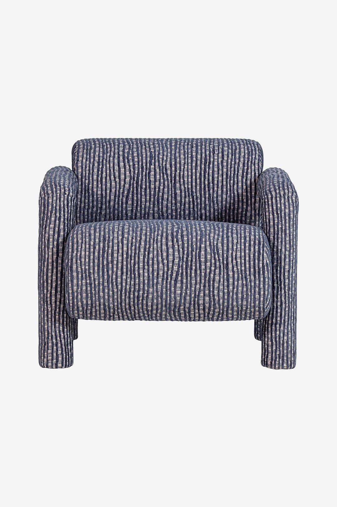 WOOOD – Lenny fåtölj – Blå – Fåtöljer – Från Homeroom