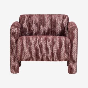 WOOOD – Lenny fåtölj – Röd – Fåtöljer – Från Homeroom