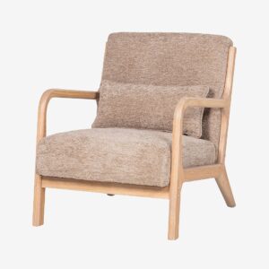 WOOOD – Mark fåtölj – Beige – Fåtöljer – Från Homeroom