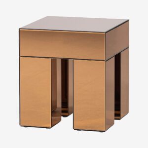 WOOOD – Mirrox sidobord – Brun – Avlastningsbord & sidobord – Från Homeroom