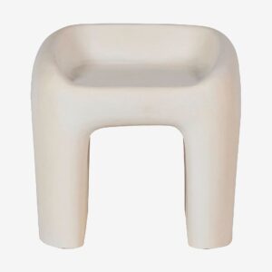 WOOOD – Nivo Pall Soffa – Vit – Utestolar & pallar – Från Homeroom