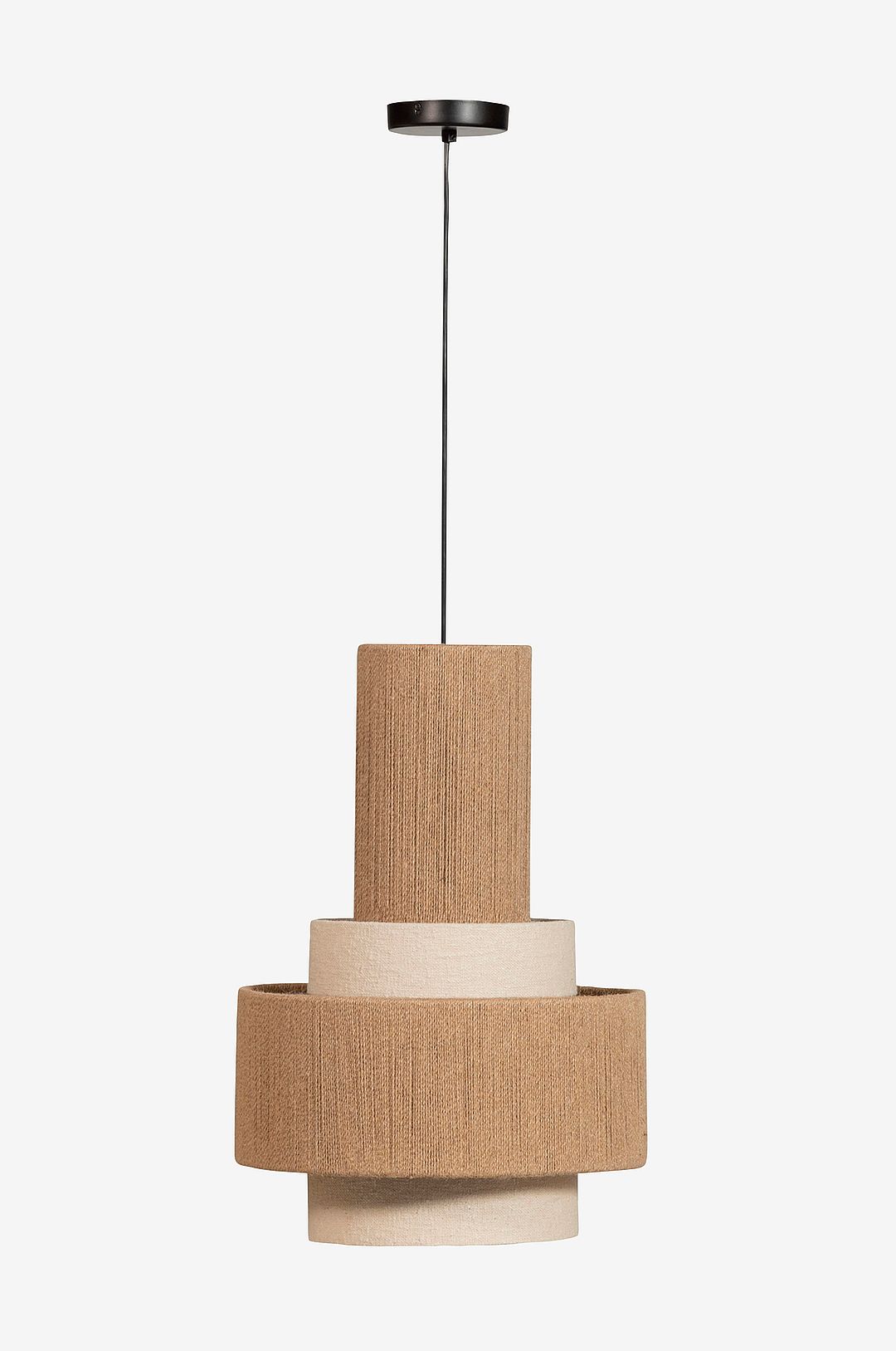 WOOOD – Pendel Lampa Pelle – Beige – Taklampor – Från Homeroom