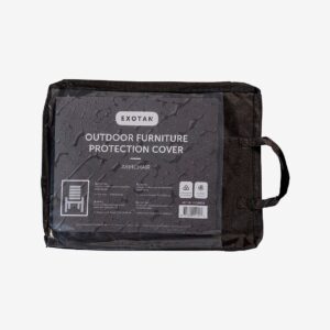 WOOOD – Skyddsöverdrag för trädgårdsstolar – Svart – Möbelskydd – Från Homeroom