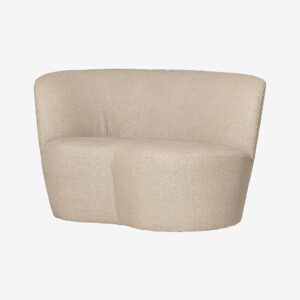 WOOOD – Sten Liten soffa vänster – Beige – Trädgårdssoffor – Från Homeroom