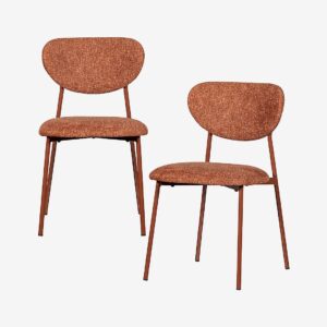 WOOOD – Valor Matstol – Set med 2 st – Brun – Stolar – Från Homeroom