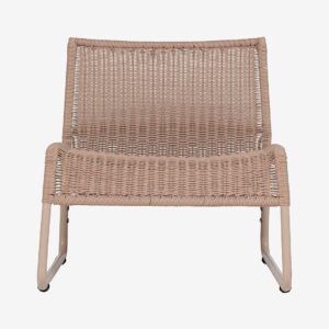 WOOOD – West Lounge Chair – Beige – Utefåtöljer – Från Homeroom