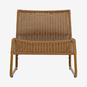 WOOOD – West Lounge Chair – Gul – Utefåtöljer – Från Homeroom
