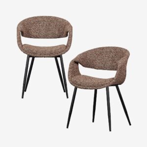 WOOOD – Yossi matstol – set om 2 – Brun – Stolar – Från Homeroom