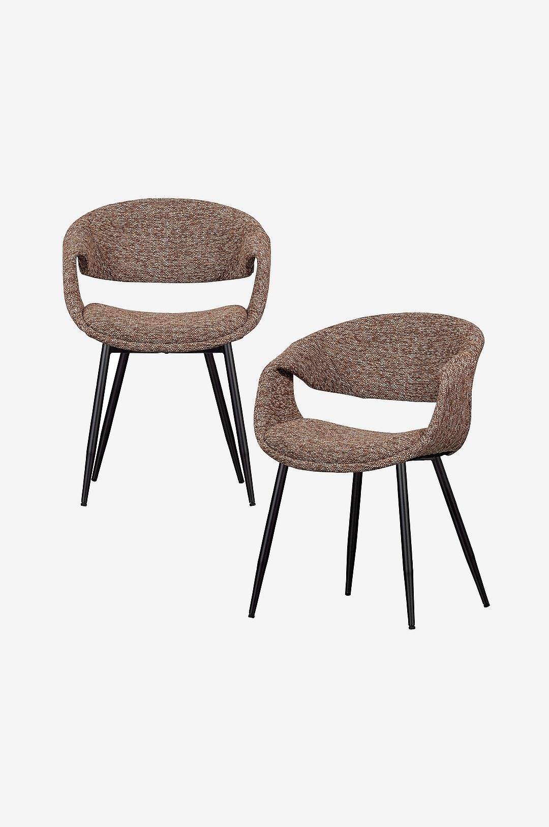 WOOOD – Yossi matstol – set om 2 – Brun – Stolar – Från Homeroom