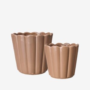 Wikholm Form – Kruka Edna – Beige – Krukor & vaser – Från Homeroom