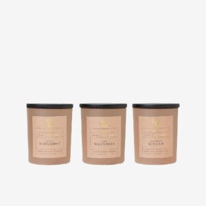 Wikholm Form – Ljus Yasu 20h – Beige – Doftljus & doftpinnar – Från Homeroom