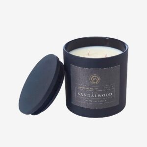 Wikholm Form – Ljus Yasu 48h – Svart – Doftljus & doftpinnar – Från Homeroom