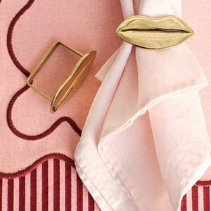 XOXO servettring med 2-pack