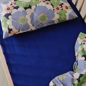 ZACK MINI dra-på-lakan spjälsäng ekologisk 60×120 cm