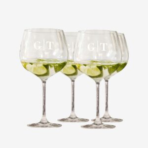Zelected by Houze – Gin&Tonic Glas Manhattan 4-pack – Transparent – Drinkglas & shotglas – Från Homeroom