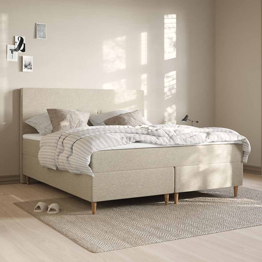 24SJU Midnatt Komfort Plus Kontinentalsäng 140x200 Beige