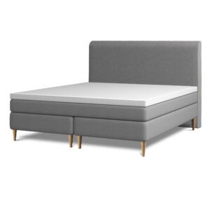 24SJU Midnatt Komfort Plus Kontinentalsäng Sängpaket 180×200 Grå
