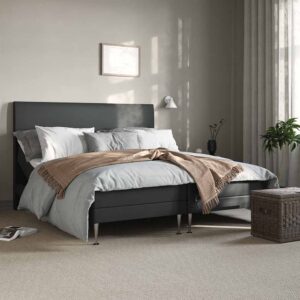 24SJU Midnatt Komfort Plus Ställbar Säng 180×200 Antracit