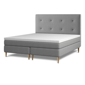 24SJU Midnatt Komfort Premium Plus Kontinentalsäng Sängpaket 180×200 Grå