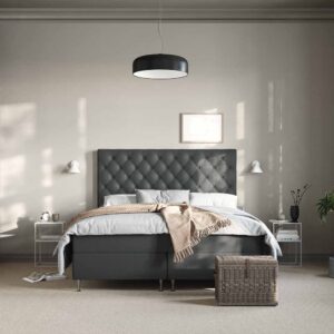 24SJU Skymning Komfort Lyx Kontinentalsäng 160×200 Antracit