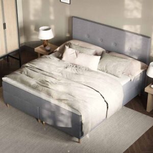 24SJU Skymning Komfort Plus Kontinentalsäng 140×200 Grå