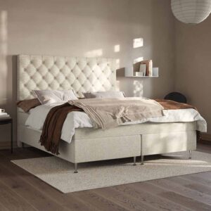 24SJU Skymning Komfort Premium Kontinentalsäng 160×200 Beige