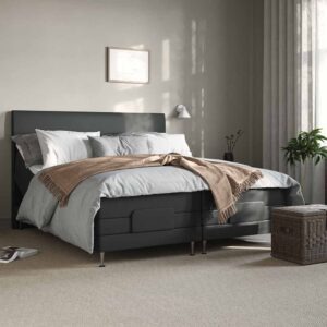 24SJU Skymning Komfort Premium Ställbar Säng 210×200 Antracit