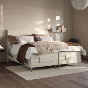 24SJU Skymning Komfort Premium Ställbar Säng 90×200 Beige