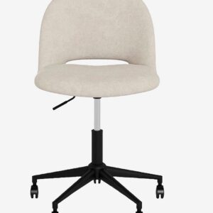 AC Design Furniture – Allan skrivbordsstol med gaslift snurrbar sitthöjd 44, 5-54, 5 cm – Beige – Skrivbordsstolar – Från Homeroom