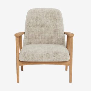 AC Design Furniture – Auckland fåtölj m/armstöd – Beige – Fåtöljer – Från Homeroom