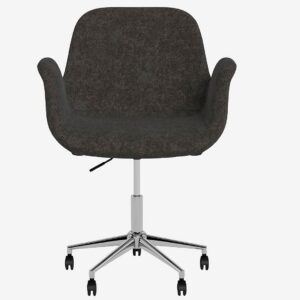 AC Design Furniture – Beth skrivbordsstol gaslift vridbar med armstöd sitthöjd 45-54, 5 cm – Grå – Skrivbordsstolar – Från Homeroom