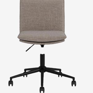 AC Design Furniture – Flynn skrivbordsstol gaslift vridbar med armstöd sitthöjd 46-56, 5 cm – Grå – Skrivbordsstolar – Från Homeroom