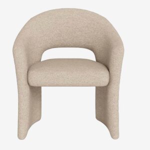 AC Design Furniture – Tori matstol med armstöd – Beige – Stolar – Från Homeroom