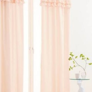 BILLY multifunktionsgardin 2-pack – ekologisk Rosa