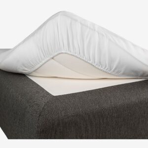 Borganäs of Sweden – Dra på lakan Satin – Vit – Dra-på-lakan – Från Homeroom