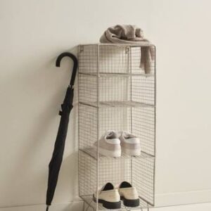 CALERA skohylla Silver