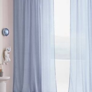 CIA multifunktionsgardin 2-pack Blå