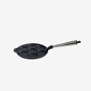 Carl Victor – Plättjärn i gjutjärn Ø 23 cm – Svart – Stekpannor & grillpannor – Från Homeroom