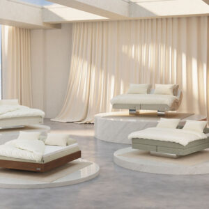 Carpe Diem Beds Kungsö Kontinentalsäng 180×210 Ull / Beige