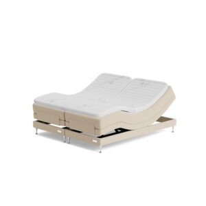 Carpe Diem Beds Saltö Ställbar Säng 210×210 Ull / Beige
